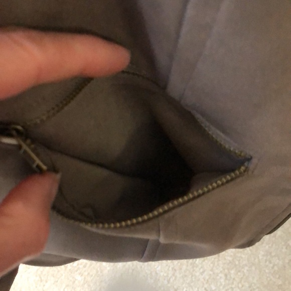 Perfect Suede Taupe Jacket for Fall Weather - Picture 7 of 8